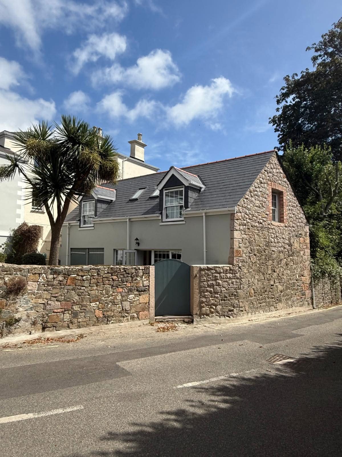 Reinstated granite cottage — St Peter, Jersey